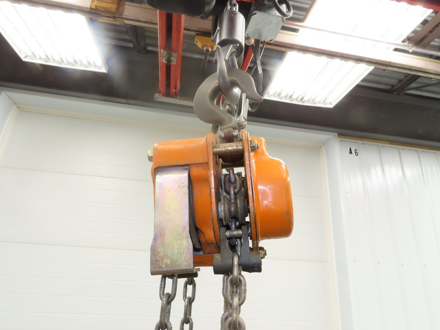 Ingersoll Rand VL2-010 1 Ton 2000Lb Manual Chain Fall Hoist 11' Lift Hook Mount