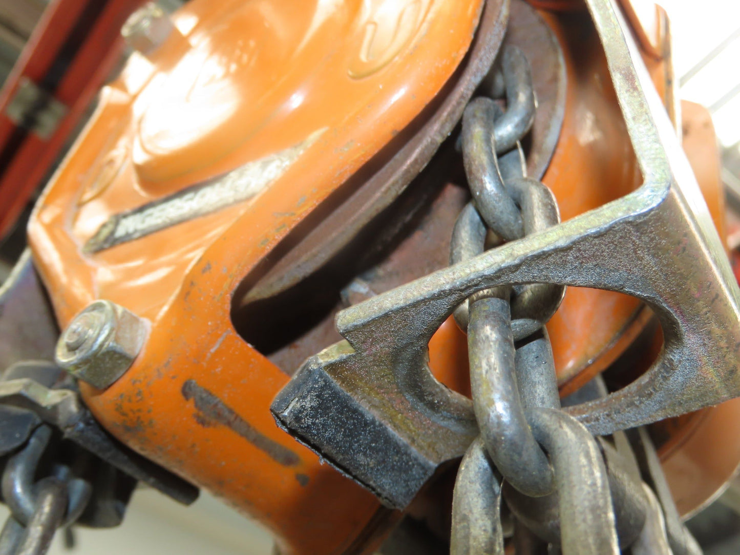 Ingersoll Rand VL2-010 1 Ton 2000Lb Manual Chain Fall Hoist 11' Lift Hook Mount