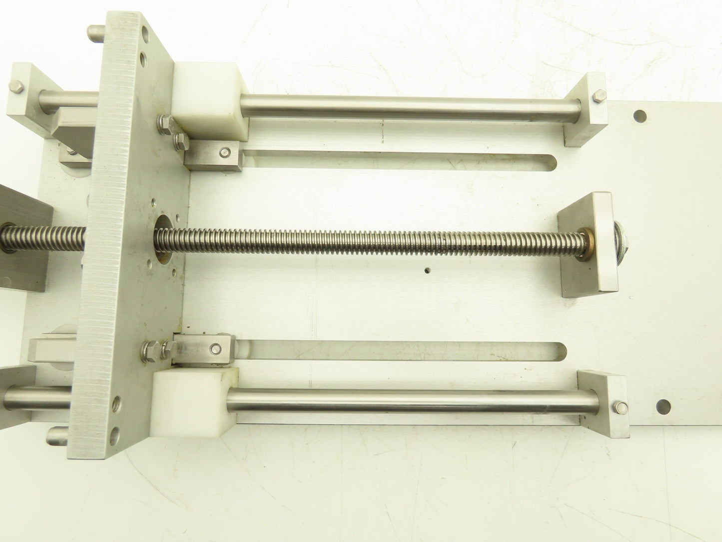 Ball Screw Manual Linear Actuator Hand Crank 9-1/2" Travel