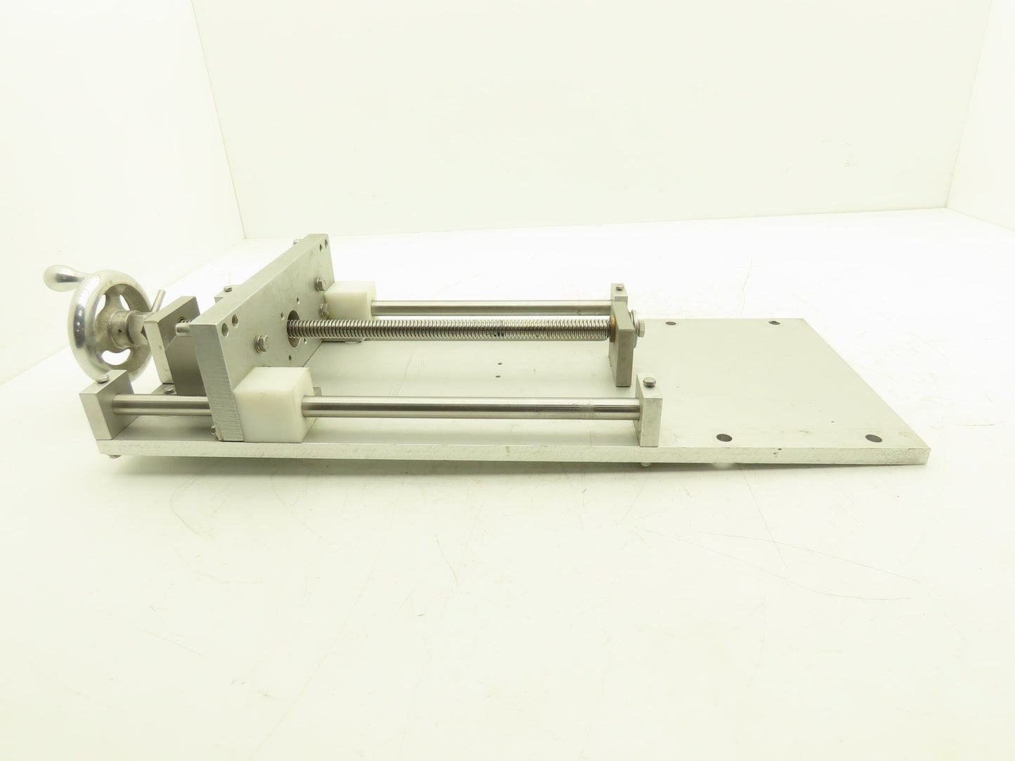 Ball Screw Manual Linear Actuator Hand Crank 9-1/2" Travel