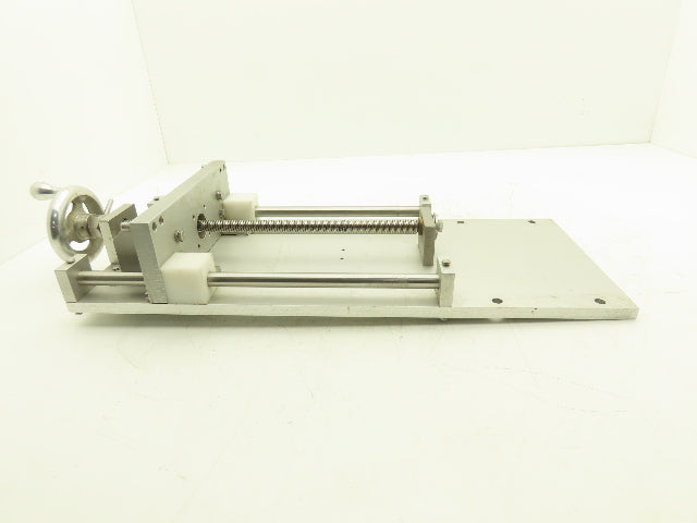 Ball Screw Manual Linear Actuator Hand Crank 9-1/2" Travel