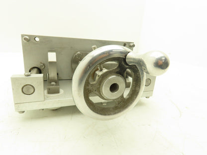 Ball Screw Manual Linear Actuator Hand Crank 9-1/2" Travel