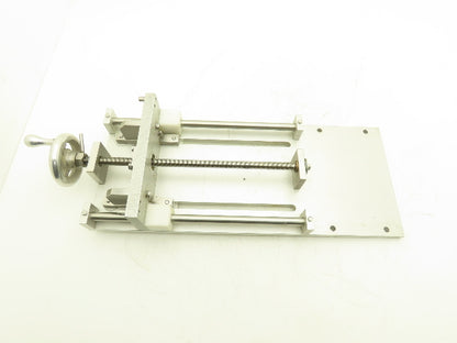 Ball Screw Manual Linear Actuator Hand Crank 9-1/2" Travel
