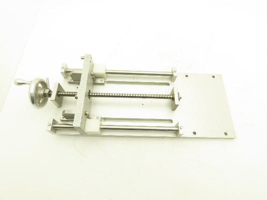 Ball Screw Manual Linear Actuator Hand Crank 9-1/2" Travel