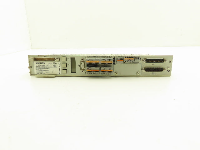 Siemens 6SN1118-0NH01-0AA0 Simodrive Servo Control Module PLC 2 Axis Ver B