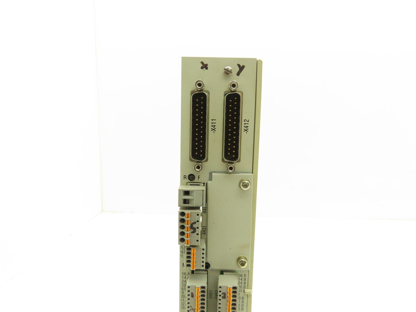 Siemens 6SN1118-0NH01-0AA0 Simodrive Servo Control Module PLC 2 Axis Ver B