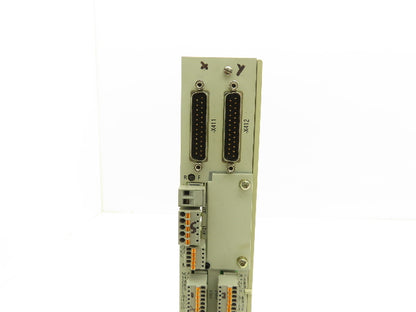 Siemens 6SN1118-0NH01-0AA0 Simodrive Servo Control Module PLC 2 Axis Ver B