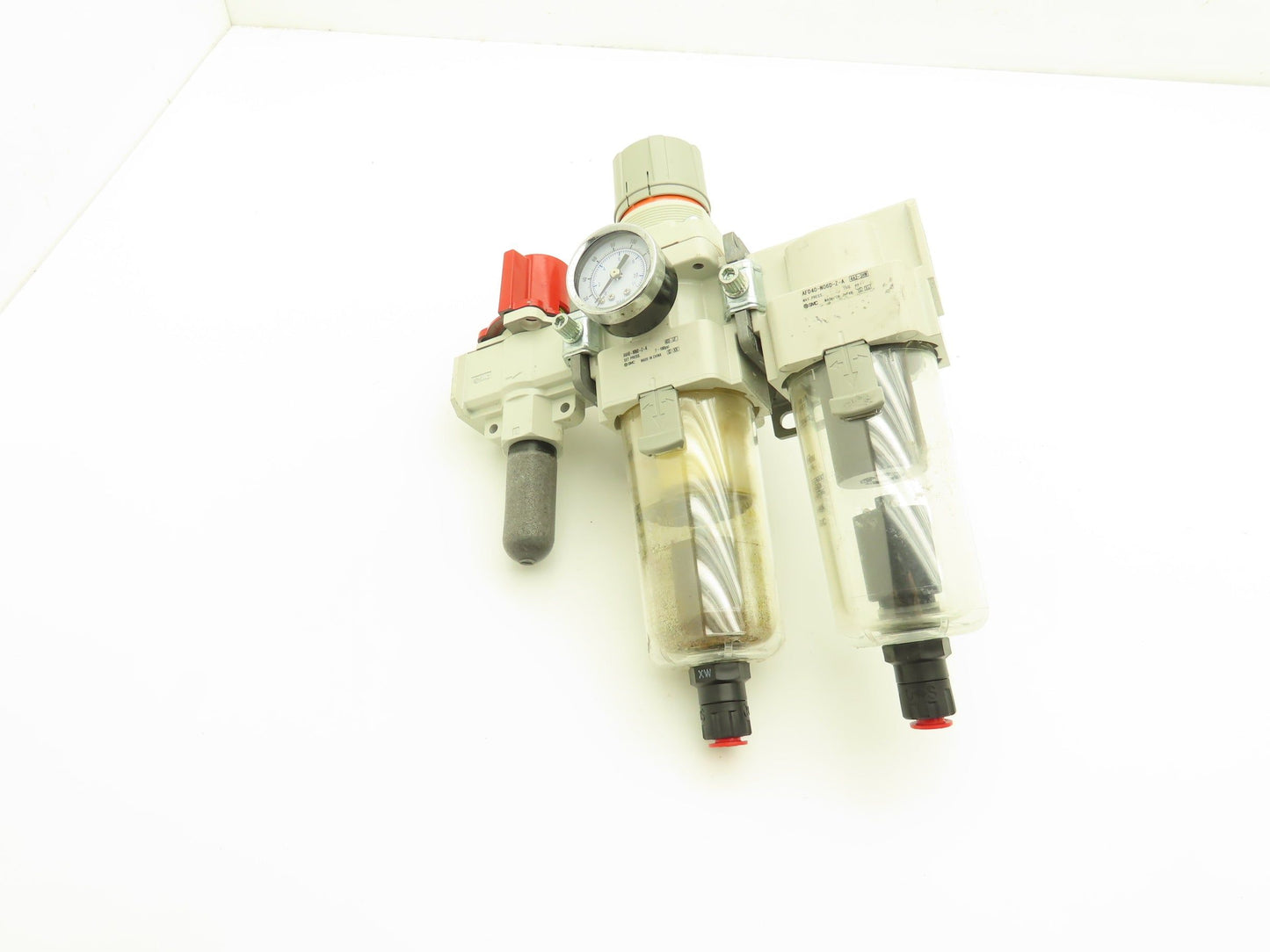 SMC VHS40-N06B-Z Air Filter Regulator Lubricator Assembly 3/4" NPT 100 psi