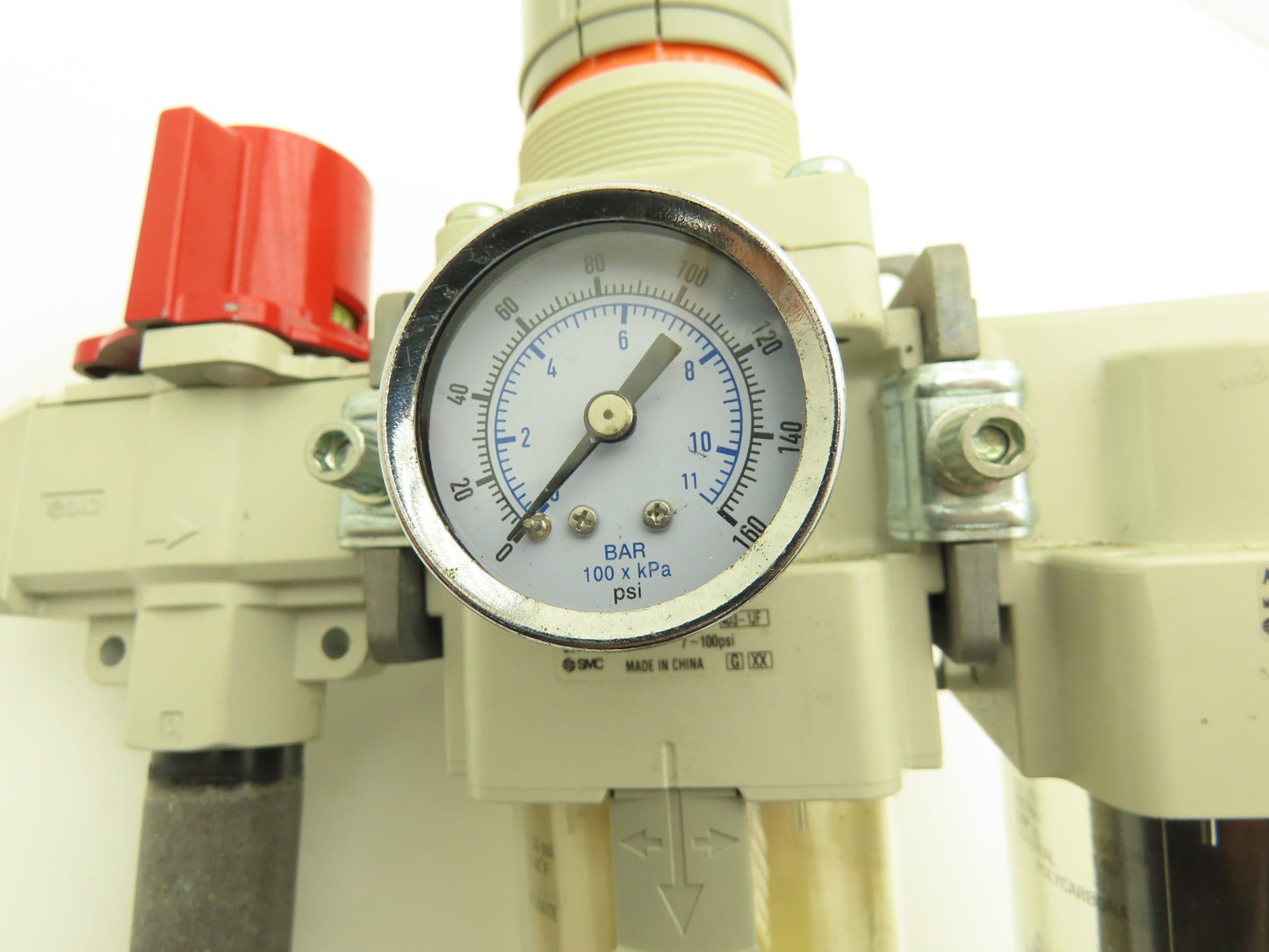 SMC VHS40-N06B-Z Air Filter Regulator Lubricator Assembly 3/4" NPT 100 psi