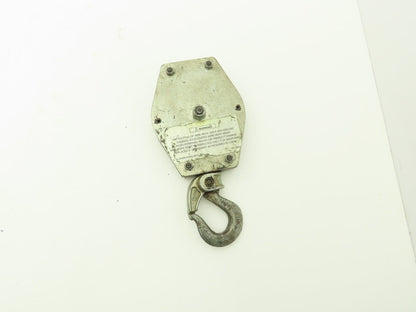 Zimmerman Ingersoll Rand 10444 Air Balancer Load Block Single Pulley Sheave