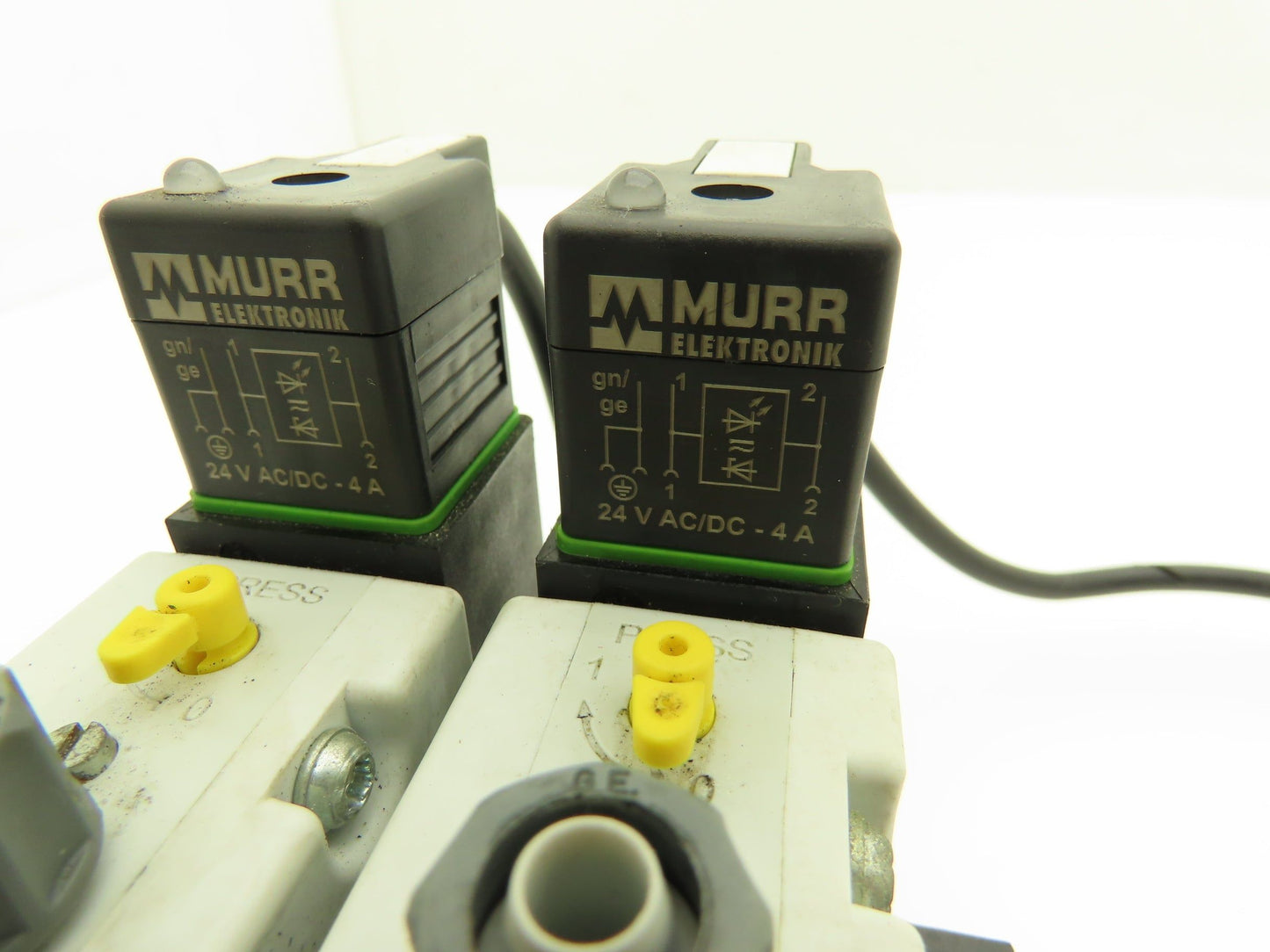 Aventics V740 2-Station Solenoid Valve Assembly 150psi 24V AC/DC 4A