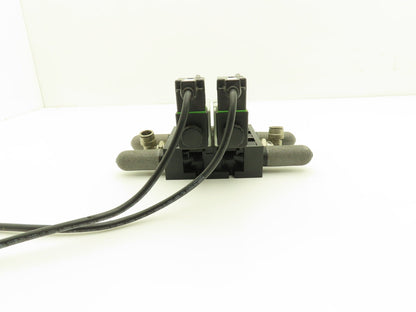 Aventics V740 2-Station Solenoid Valve Assembly 150psi 24V AC/DC 4A