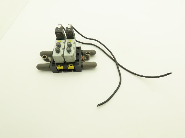 Aventics V740 2-Station Solenoid Valve Assembly 150psi 24V AC/DC 4A