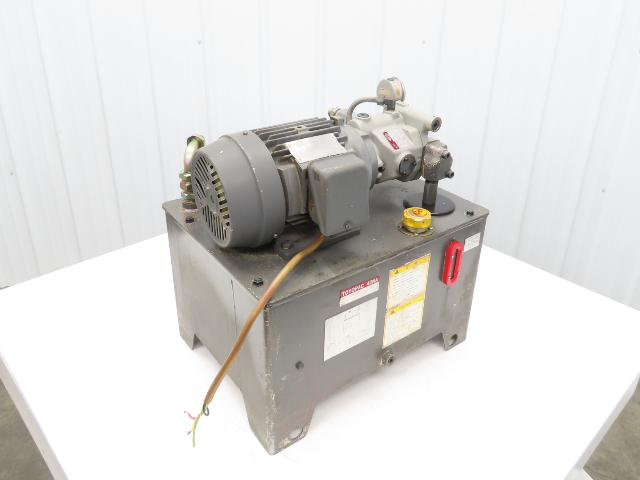 Toyopac TP40NA Hydraulic Power Unit 10 Gal 6.5gpm 2000psi Toyo-Oki Pump 230V 3PH