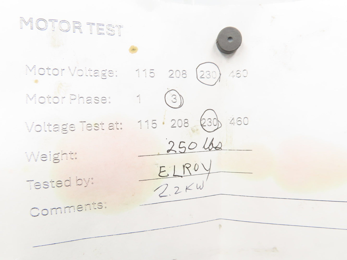 Toyopac TP40NA Hydraulic Power Unit 10 Gal 6.5gpm 2000psi Toyo-Oki Pump 230V 3PH