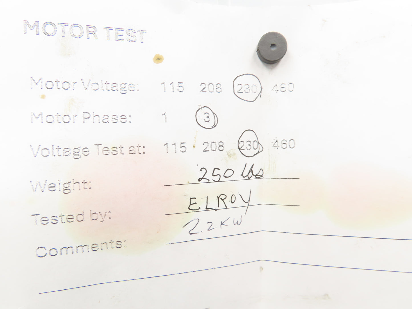 Toyopac TP40NA Hydraulic Power Unit 10 Gal 6.5gpm 2000psi Toyo-Oki Pump 230V 3PH