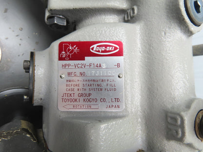 Toyopac TP40NA Hydraulic Power Unit 10 Gal 6.5gpm 2000psi Toyo-Oki Pump 230V 3PH