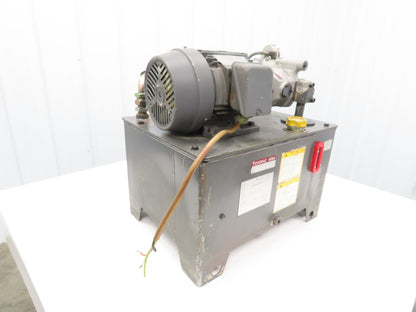 Toyopac TP40NA Hydraulic Power Unit 10 Gal 6.5gpm 2000psi Toyo-Oki Pump 230V 3PH