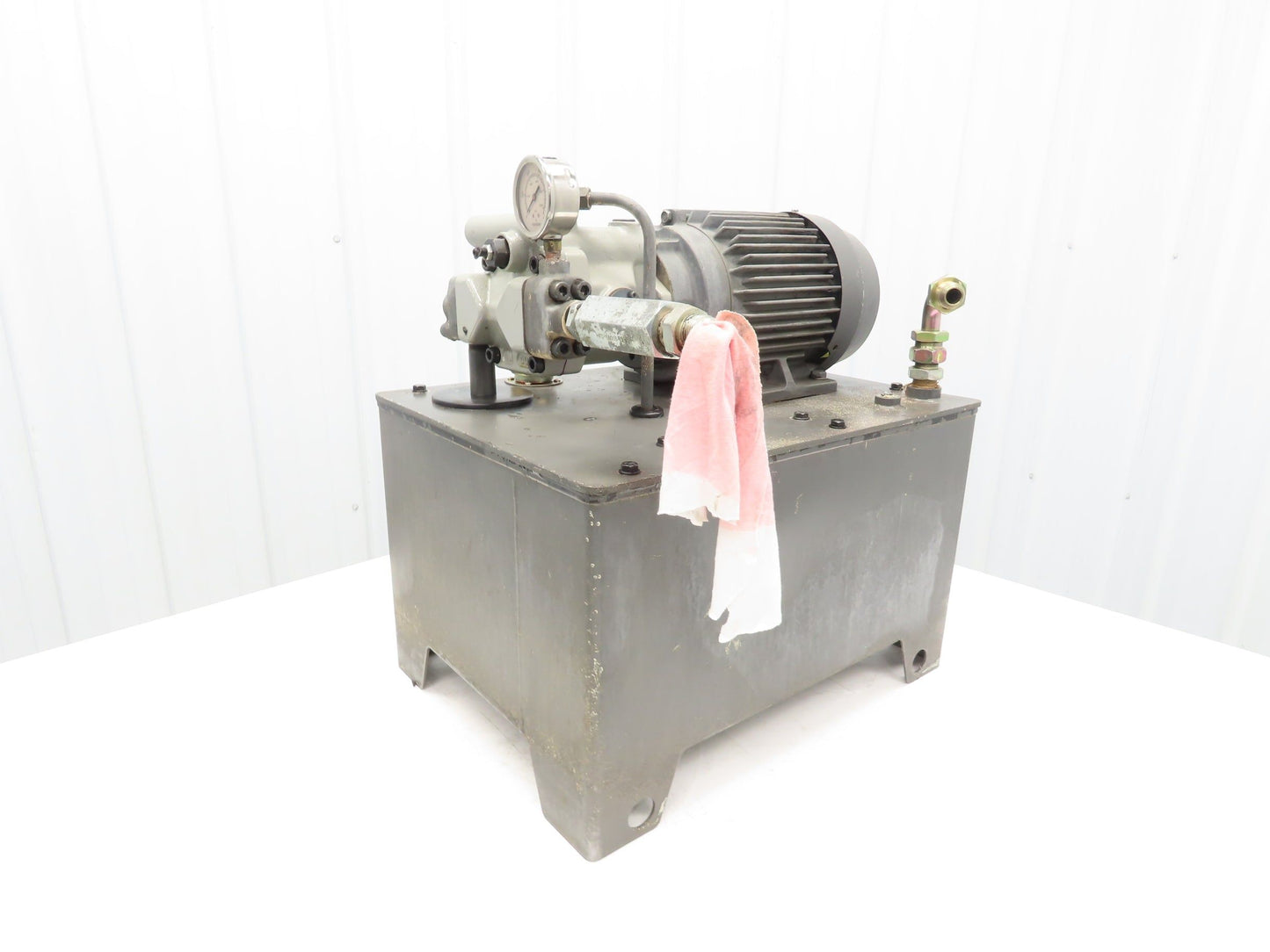 Toyopac TP40NA Hydraulic Power Unit 10 Gal 6.5gpm 2000psi Toyo-Oki Pump 230V 3PH