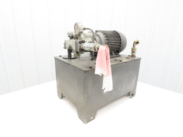 Toyopac TP40NA Hydraulic Power Unit 10 Gal 6.5gpm 2000psi Toyo-Oki Pump 230V 3PH