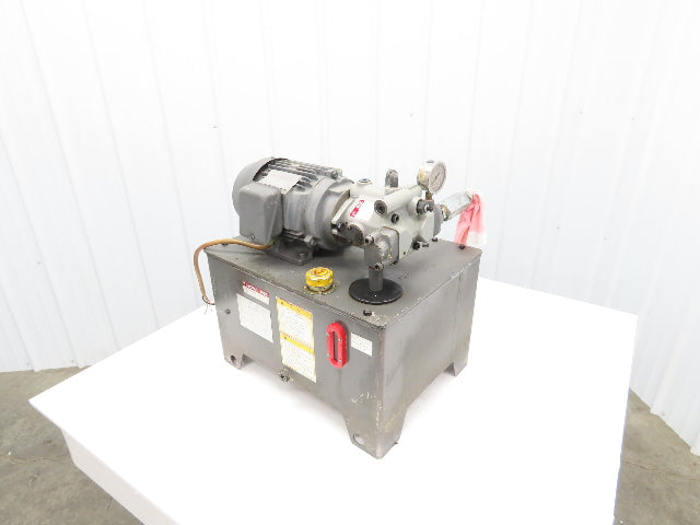 Toyopac TP40NA Hydraulic Power Unit 10 Gal 6.5gpm 2000psi Toyo-Oki Pump 230V 3PH