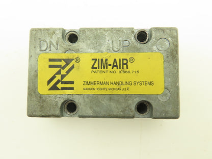 Zimmerman Ingersoll Rand ZHS15071 Series ZA Manifold for Pneumatic Air Balancer