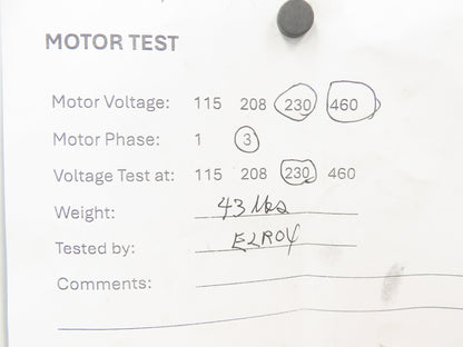 Fukuta GMVF Metric AC Motor 1.5kw 2Hp 1710rpm 230/460V 3PH IEC 90L Frame