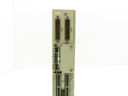 Siemens 6SN1118-0NH01-0AA1 Simodrive Servo Control Module PLC 2 Axis Ver B
