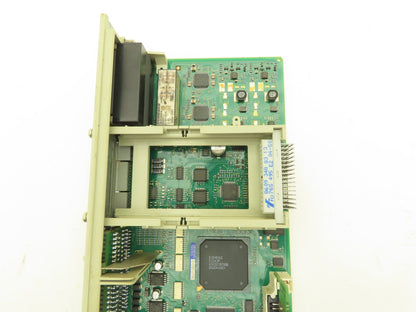 Siemens 6SN1118-0NH01-0AA1 Simodrive Servo Control Module PLC 2 Axis Ver B