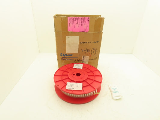 Tyco TMS-3/16-NO.21-9 Wire Label Marker Heat Shrinkable 600V 125°C Lot of 2500
