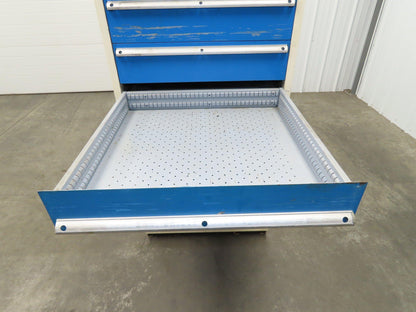 Lista 8 Drawer Industrial Tooling Cabinet 30x29x60" Lyon Stanley Vidmar Box