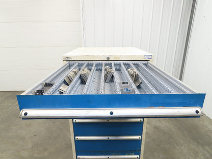 Lista 8 Drawer Industrial Tooling Cabinet 30x29x60" Lyon Stanley Vidmar Box
