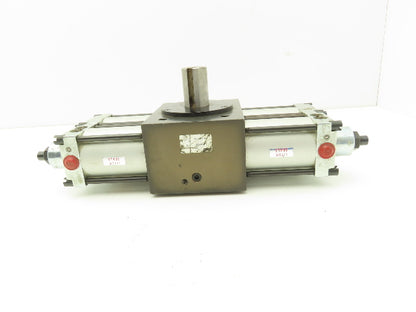 PHD R11A6090-P-B-A Pneumatic Rotary Actuator 2" Bore 90° Single Shaft