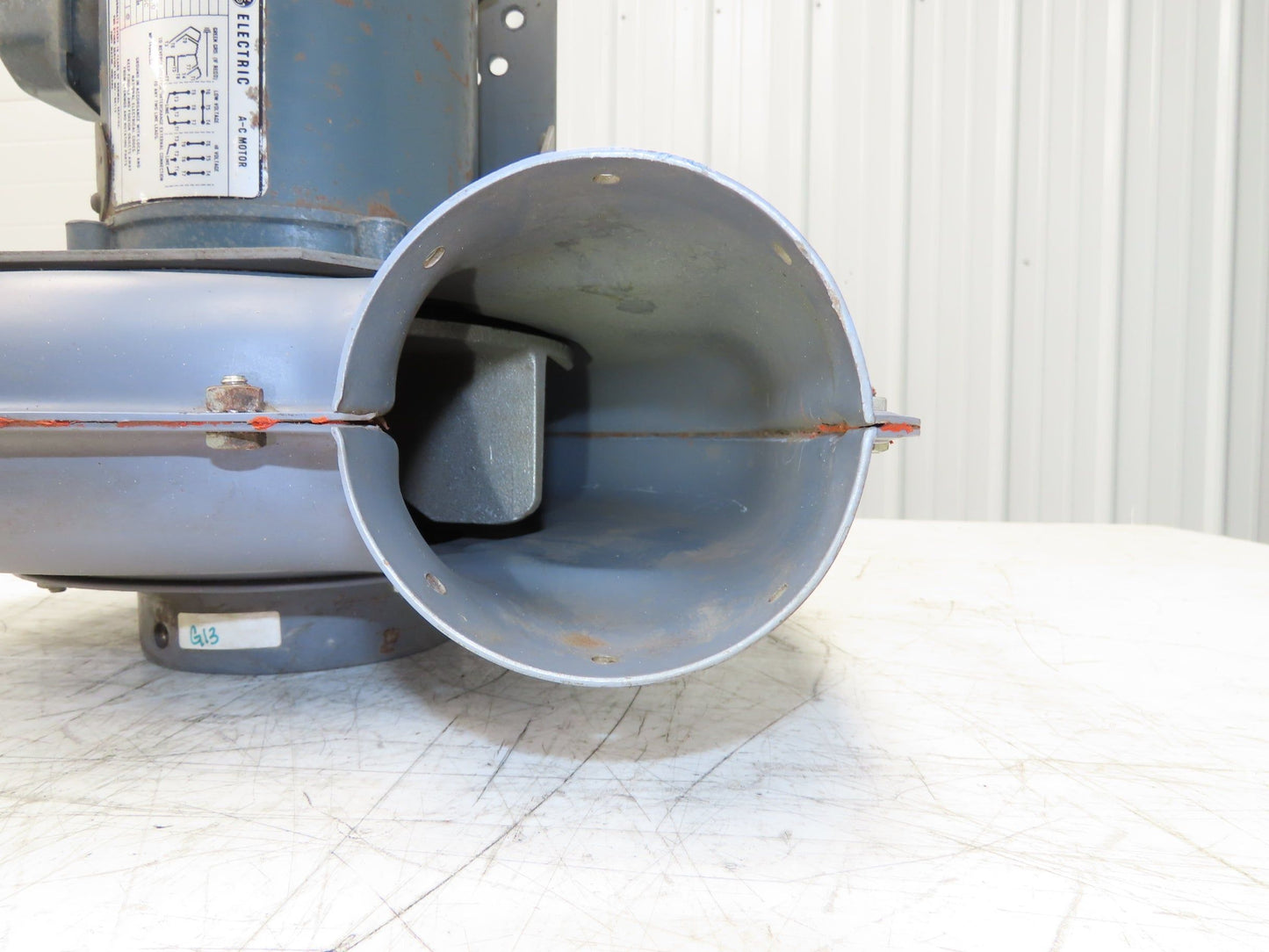 9" Centrifugal Fan Blower .33Hp 3450rpm 230/460V 3Ph 5"x 4" Inlet/Outlet