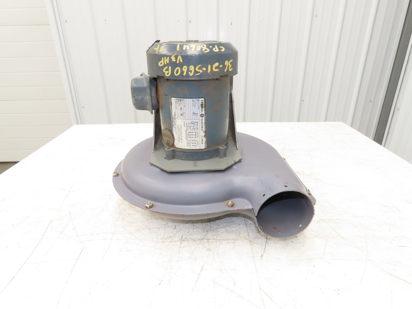 9" Centrifugal Fan Blower .33Hp 3450rpm 230/460V 3Ph 5"x 4" Inlet/Outlet