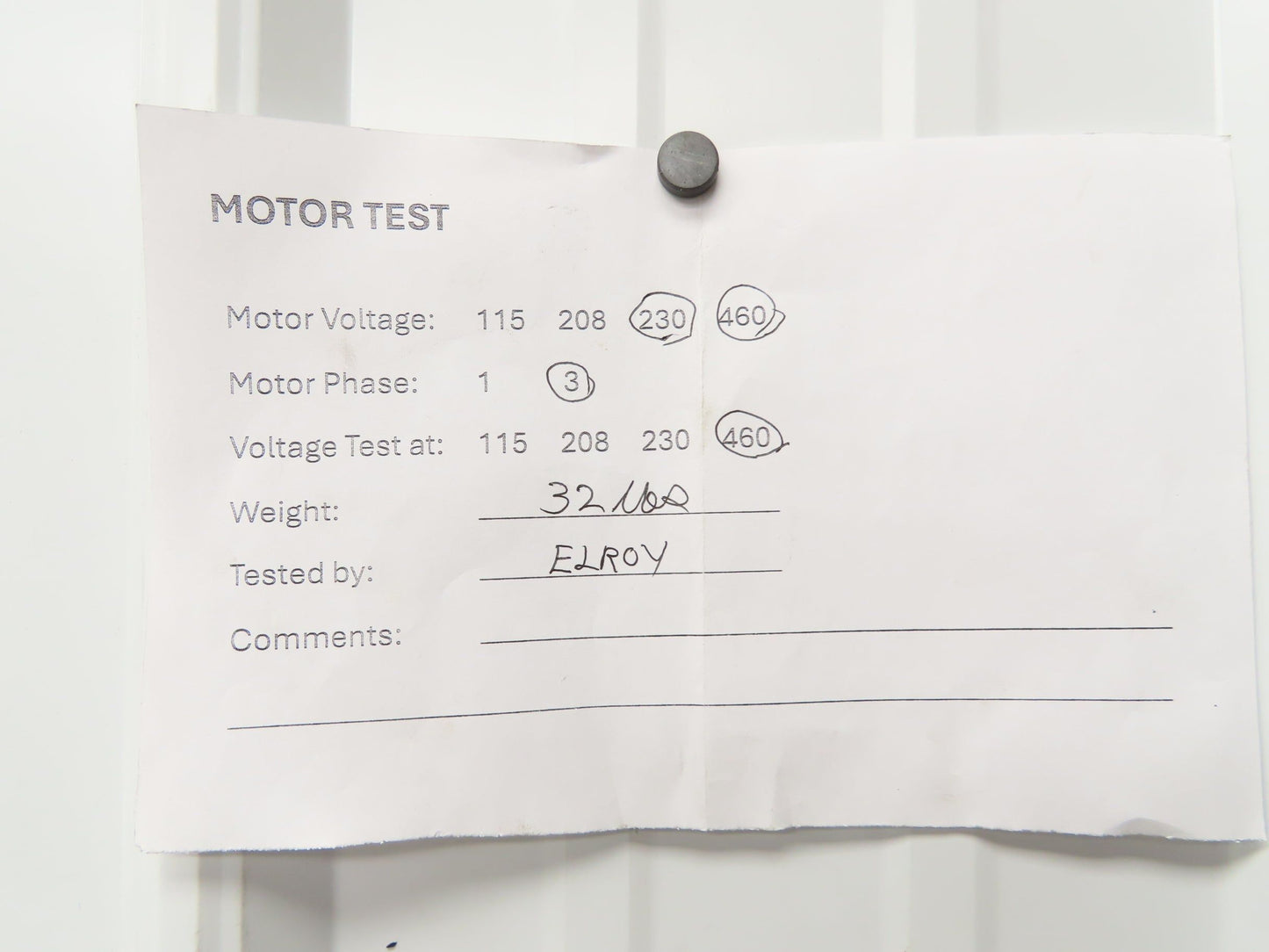 9" Centrifugal Fan Blower .33Hp 3450rpm 230/460V 3Ph 5"x 4" Inlet/Outlet