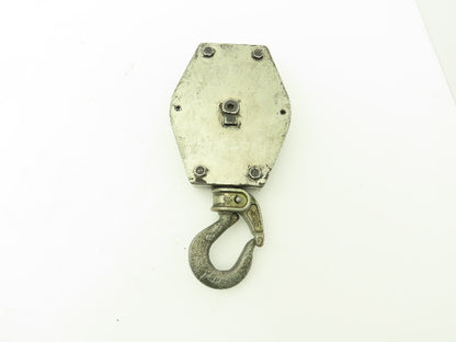 Zimmerman Ingersoll Rand 10444 Air Balancer Load Block Single Pulley Sheave