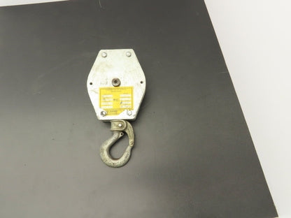 Zimmerman Ingersoll Rand 10444 Air Balancer Load Block Single Pulley Sheave