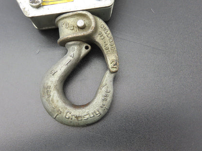 Zimmerman Ingersoll Rand 10444 Air Balancer Load Block Single Pulley Sheave