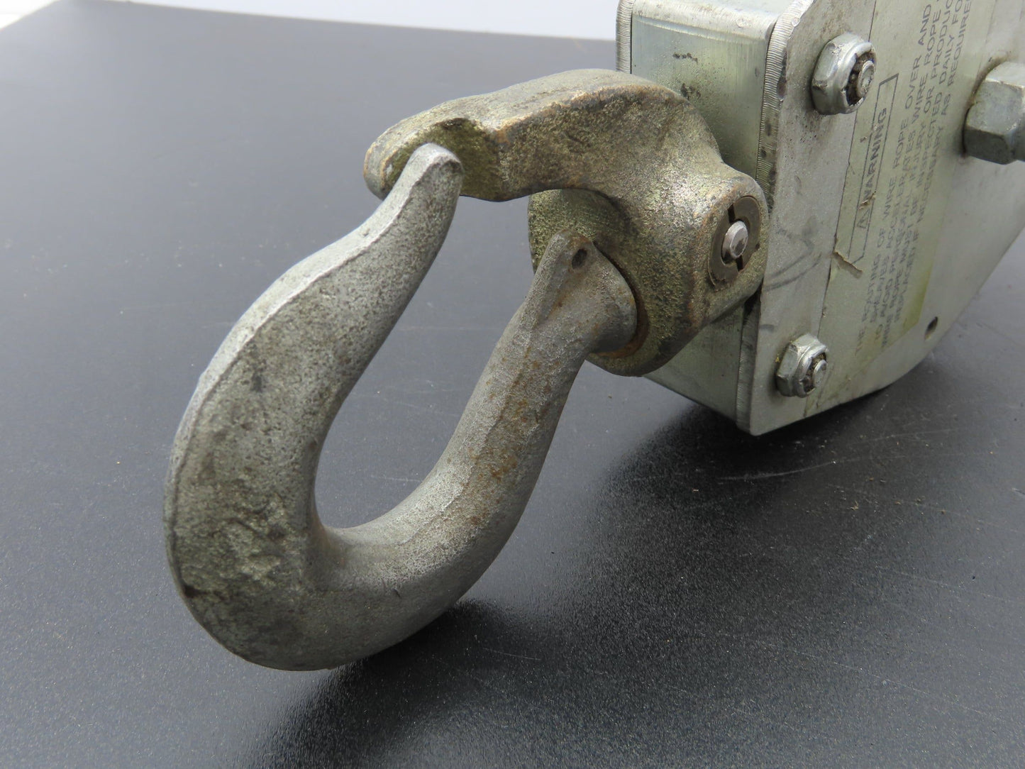 Zimmerman Ingersoll Rand 10444 Air Balancer Load Block Single Pulley Sheave