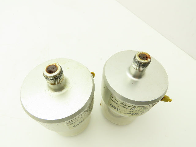 Lubesite 360 Automatic Grease Feeder 6oz Cup 3/8"npt  Lot of 2