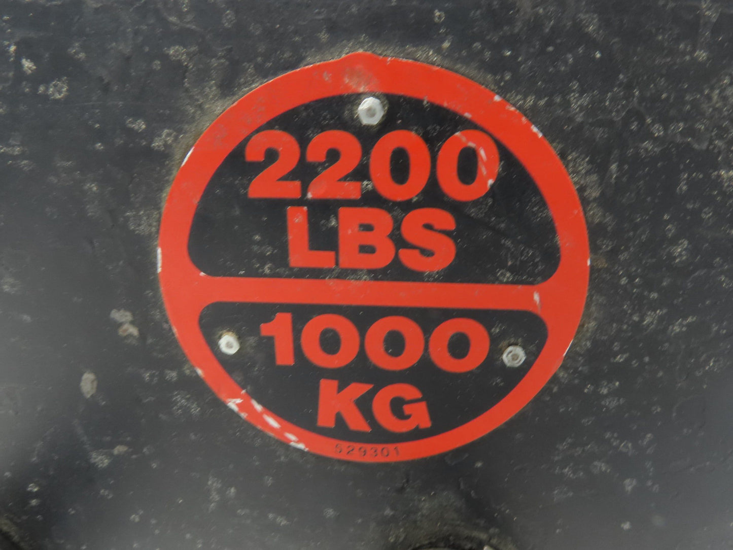 GD Hoist P2TA22L I-Beam Type Crane Hoist Trolley Assembly 2200 lb Capacity