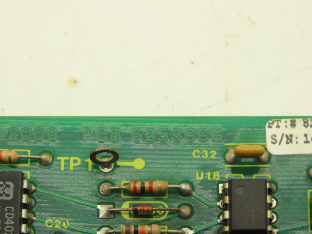 Technitron Inc. PCB 625300G Printed Circuit Board PCB Card With Ribbon Conn