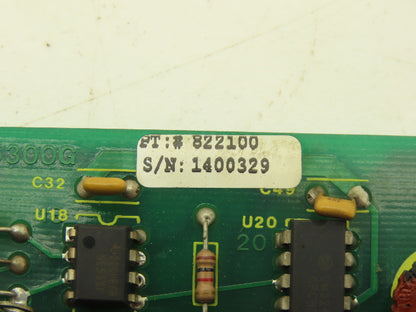 Technitron Inc. PCB 625300G Printed Circuit Board PCB Card With Ribbon Conn