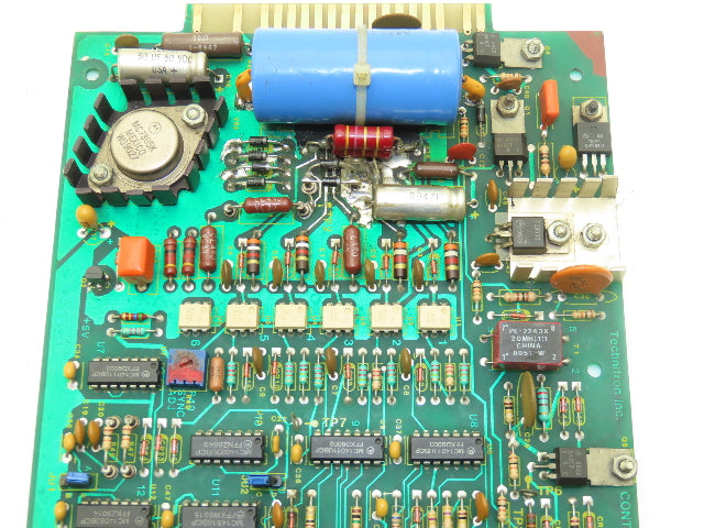 Technitron Inc. PCB 625300G Printed Circuit Board PCB Card W/Broken Ribbon Conn