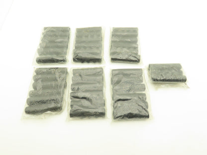 Hunt Wilde Finger Nub Grip for 1" Bar Black Molded Plastic Lot of 39