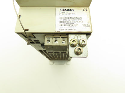Siemens 6SN1123-1AA00-0DA0 Simodrive Power Supply LT-Module 80A Ver E
