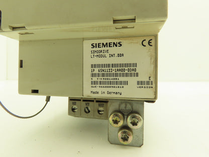 Siemens 6SN1123-1AA00-0DA0 Simodrive Power Supply LT-Module 80A Ver E