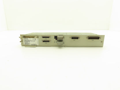 Siemens 6SN1118-0DG21-0AA1 Simodrive Servo Control Module PLC 2 Axis Ver D