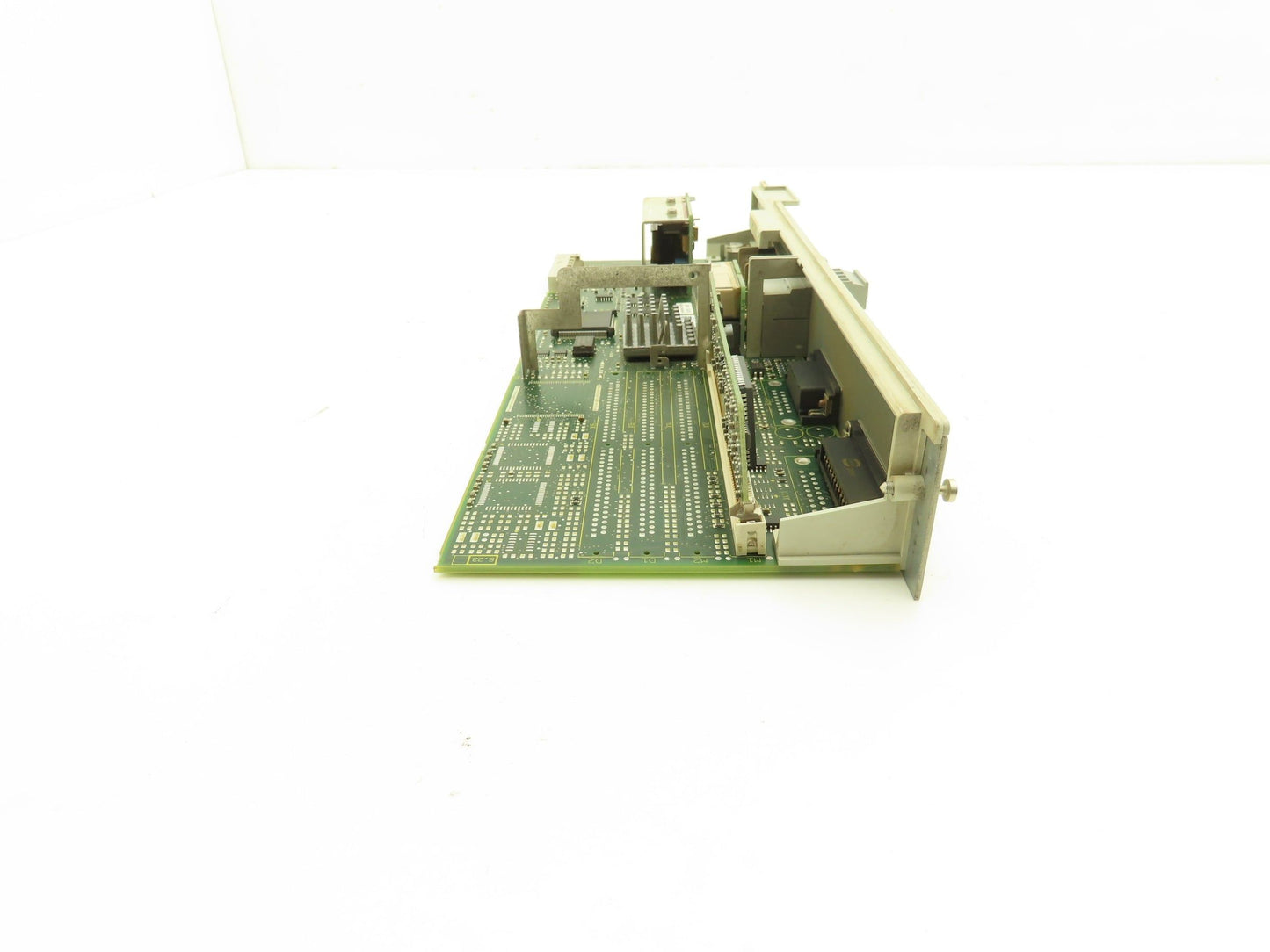 Siemens 6SN1118-0DG21-0AA1 Simodrive Servo Control Module PLC 2 Axis Ver D